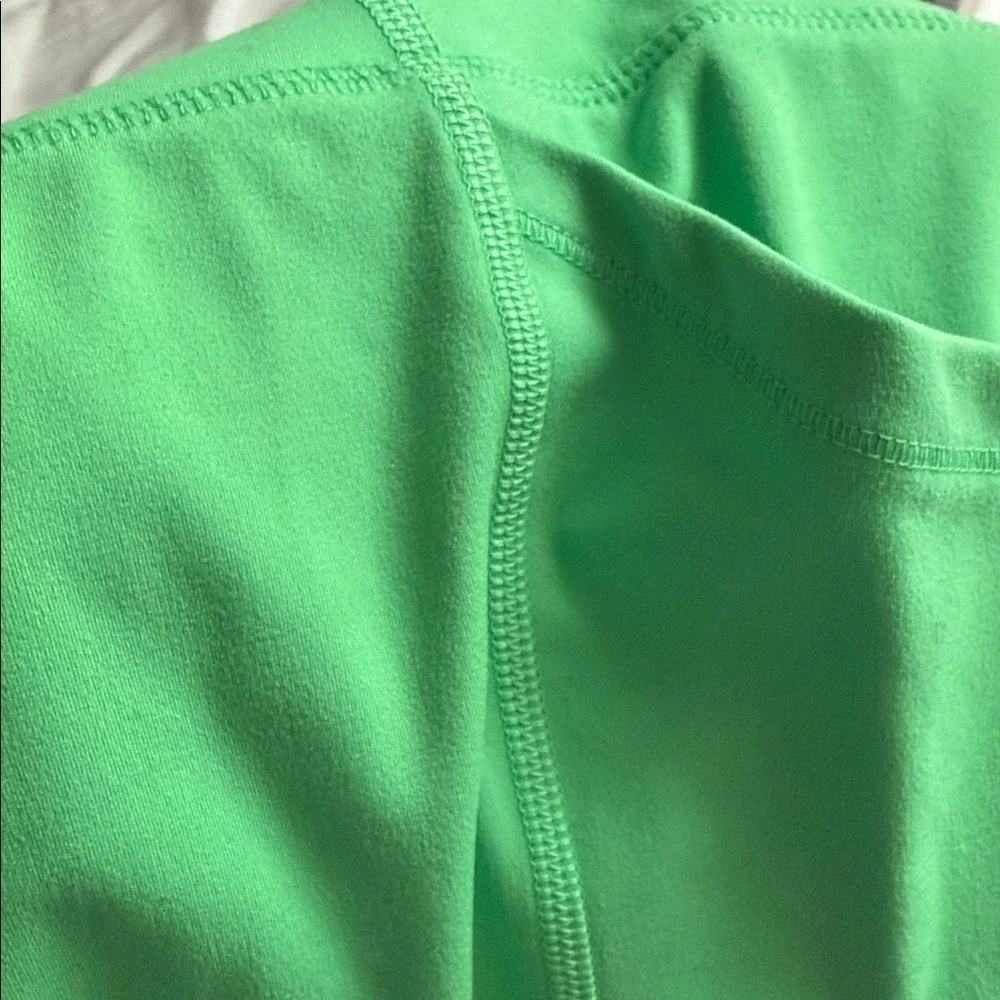 DSG‎ Women's Momentum Ultra High Rise Slime Green Bike Shorts XL NWT